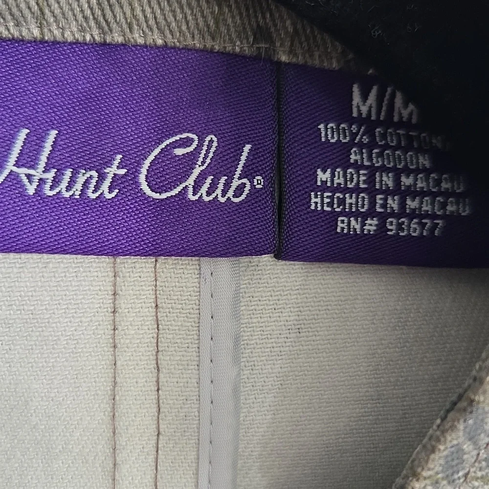 Hunt Club Charcoal Cotton Floral Military Blazer Jacket Women's Size Medium - Picture 4 of 16